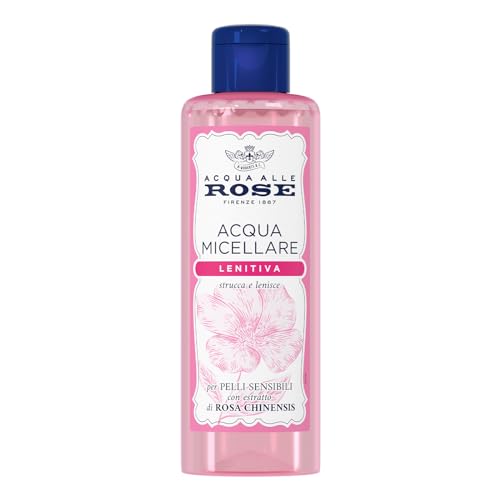 acqua micellare acqua alle rose Acqua alle Rose Acqua Micellare Lenitiva per Pelli Sensibili, 200ml