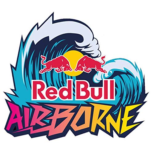 adesivi red bull per casco Adesivi retrò riflettenti per casco Red Bull Airborne