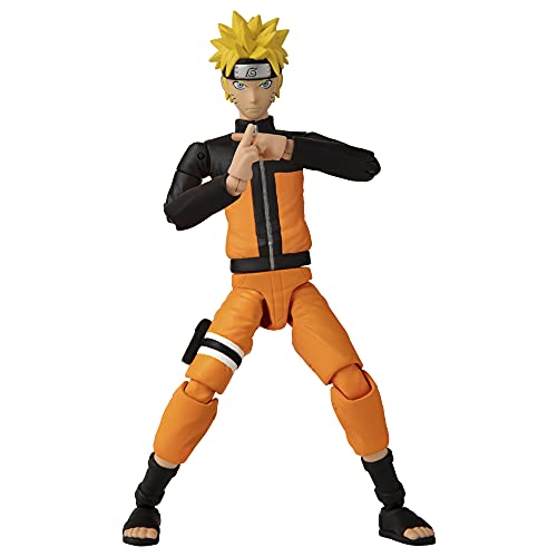 naruto la leggenda della pietra di gelel 2018 Bandai - Anime Heroes - Naruto Shippuden - Figura Anime Heroes da 17 cm - Naruto Uzumaki - Licenza ufficiale Naruto - Figura snodata di Naruto - Giocattolo per bambini dai 4 anni in su - 36901