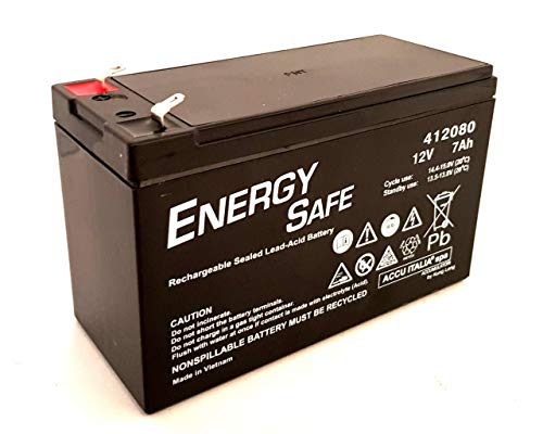 batteria al piombo 12v 7ah 2018 BATTERIA al PIOMBO ERMETICA 12v 7Ah 7A per UPS ANTIFURTO VIDEOSORVEGLIANZA