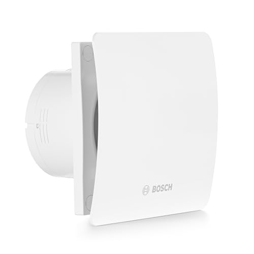 aspiratore bagno sensore umidita Bosch Aspiratore da bagno 1500 W 100 - Ventilatore da Bagno e Toilette per Combattere Muffa e Umidità - Con Sensore di Umidità e Timer - Diametro da 100mm