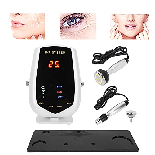 apparecchi radiofrequenza uso domestico Dispositivo di cura per la bellezza di sollevamento mediante radiofrequenza a uso domestico, macchina facciale a radiofrequenza RF portatile, molla della pelle RF per eliminare le rughe, Levage e (EU)