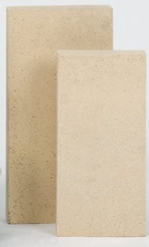 pietra refrattaria per stufa a legna 2018 FIREFIX 2051 - Pietra refrattaria spessa 30 mm, 300 x 150 mm, con gel