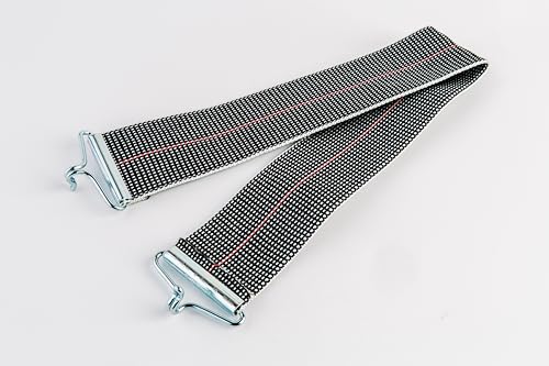cinghie elastiche per reti a doghe Intes SET 4 SPEZZONI CINGHIA ELASTICA PER RETI LETTO A DOGHE (LUNGHEZZA RETE 190 CM), altezza cinghia 50 mm