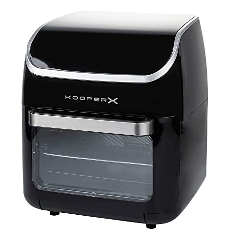 friggitrice ad aria kooper KOOPER Friggitrice ad aria 4 in 1 con funzione spiedo, forno, essiccatore, 9 programmi 1800W, AriaPiù Evolution, 5902510