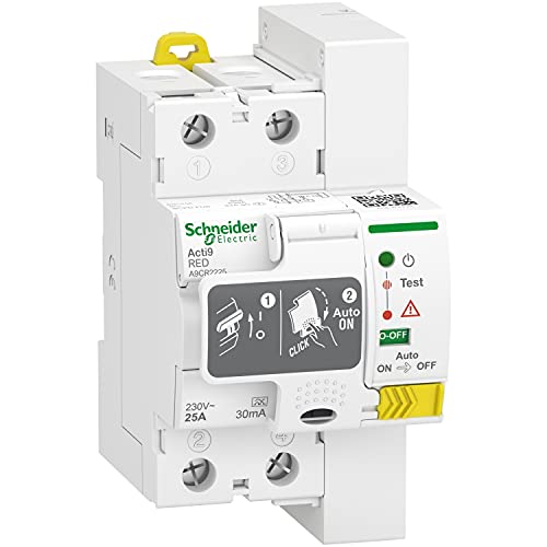 riarmo automatico contatore enel Maxxistore - Schneider restart salvavita riarmo automatico differenziale 2p 25a 30ma a9cr2225