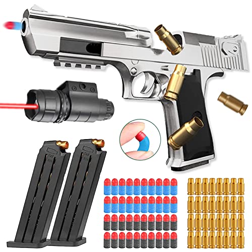 pistola lanciarazzi libera vendita 2018 2 MEISHANG Pistole Giocattolo con Caricatore, Soft Bullet Toy Gun con Alta Configurazione, Blaster con Proiettile in Schiuma