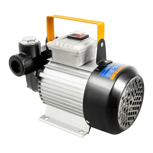 pompa travaso gasolio 220v 2018 Pompa Travaso Gasolio, 220v Pompa Benzina Pompa Gasolio Pompa Autoadescante con Pistola di Erogazione, Adatta per Stazioni di Servizio