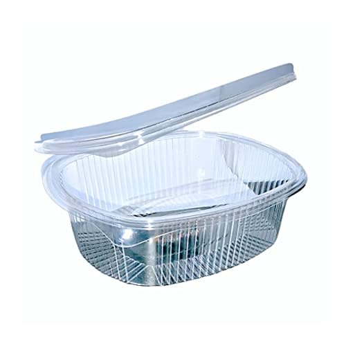 vaschette di plastica per alimenti 2018 RFD Vaschette Plastica PET per Alimenti 750cc con Coperchio Trasparente - 100 Pezzi