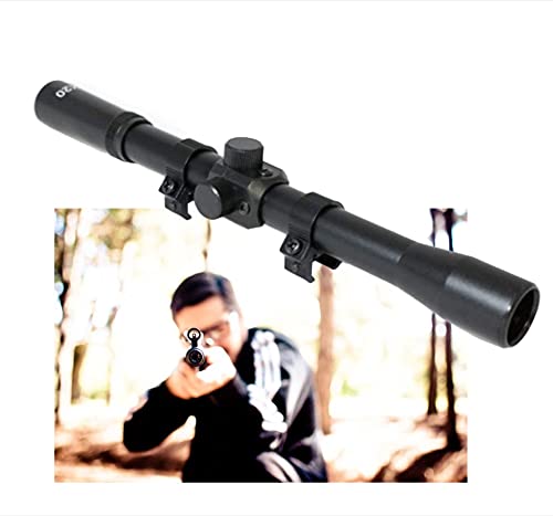 ottica carabina aria compressa gamo rifle scope Ottica CARABINA Aria COMPRESSA GAMO 4X20 con ATTACCHI CANNOCCHIALE MIRINO