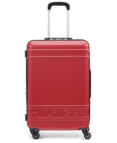 trolley tommy hilfiger Tommy Hilfiger Lexington Upight - Valigia rigida, Rosso, 63,5 cm, Lexington Upight - Valigia rigida